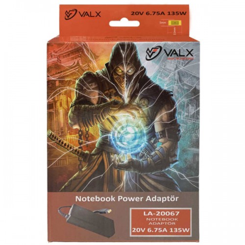 Valx LA-20067 20V 135W 7.9×5.5 Notebook Adaptör(LENOVA)
