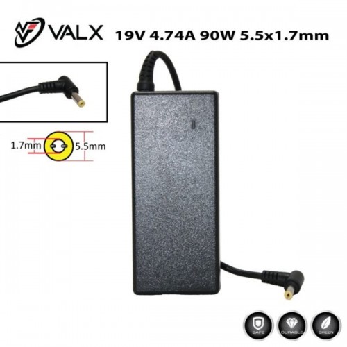 Valx LA-19057 19V 4.74A 90W 5.5×1.7mm Notebook Adaptör