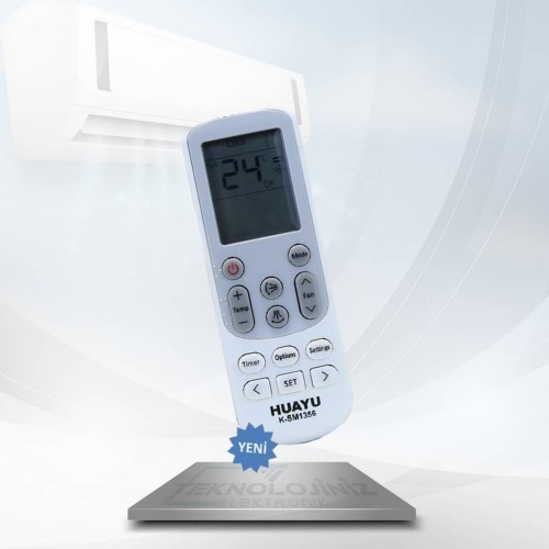 KR0555 - SAMSUNG SM-1356 UNIVERSAL KLİMA KUMANDASI