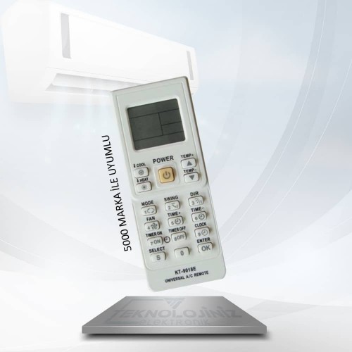 KR0527 - AKILLI KLİMA KT-9018 KLİMA KUMANDASI