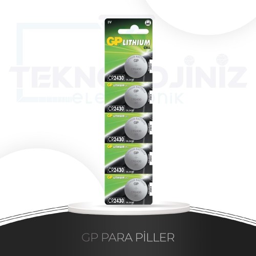 GP2430 - 3V LİTYUM 5’Lİ-PİL
