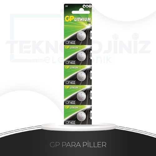 GP1632 - 3V LTYUM 5’Lİ-PİL