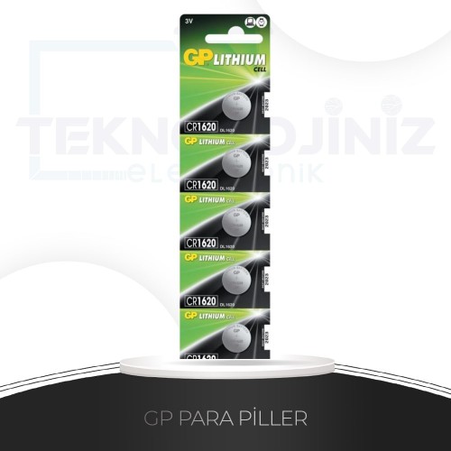 GP1620 - 3V LİTYUM 5’Lİ-PİL