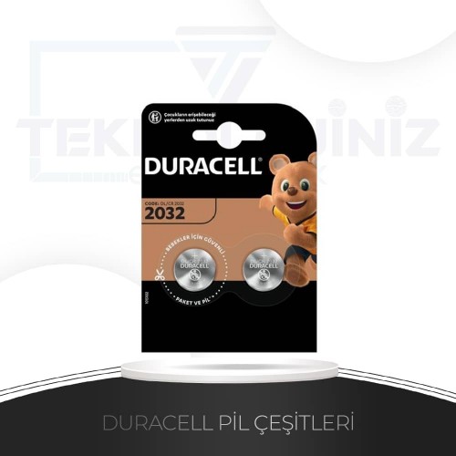 MT-P2032 - 3V LİTYUM PARA PİL CR2032 2’Lİ