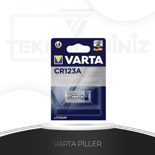 MT-V0123A - 12V CR123A ALKALİN PİL