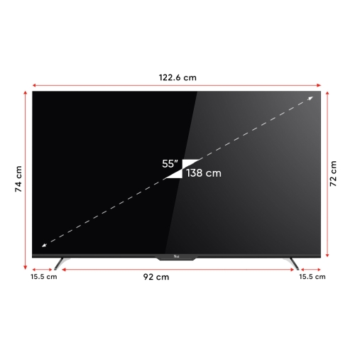 NextYE-55GFSG7-4K 55" 140 Ekran UHD 4K Google Android TV