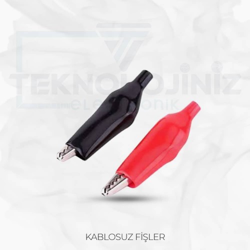 F0040 - BÜYÜK KROKODİL SİYAH VE KIRMIZI