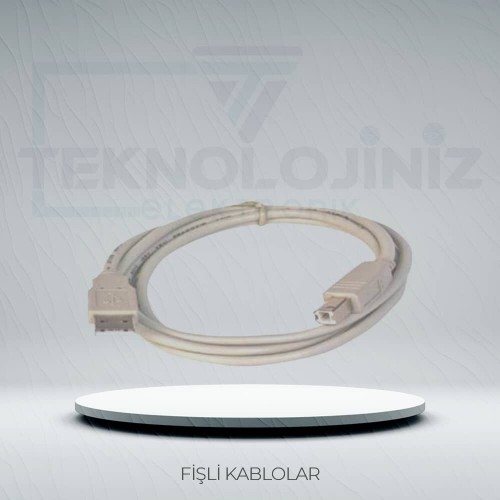 FK0131 - USB KABLO A-ERK - B-ERK 2.0 1,5m YAZICI