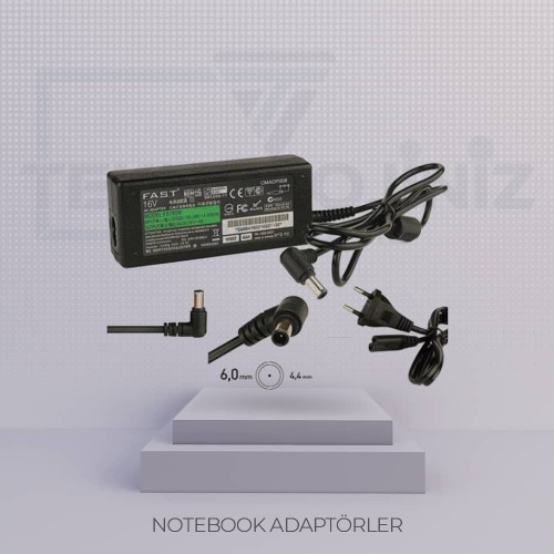 C131 – 16V 4A LAPTOP (6,0x4,4) L TİP SONY 'İĞNE UÇ'