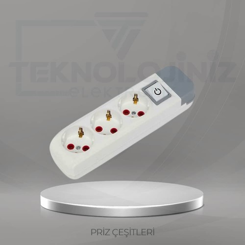 PR16 - 3’LÜ GRUP KLEMENSLİ ANAHTARLI KABLOSUZ