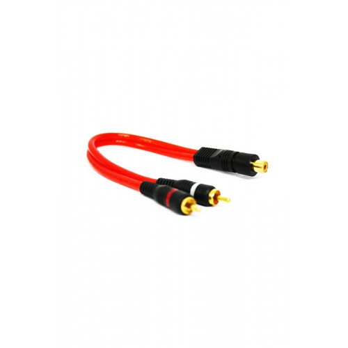  Tg-c100 Rca Dişi To 2rca Erkek Y Kablo 