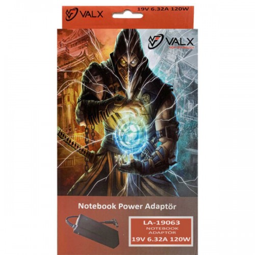 VALX La-19063 19v 6.32a 5.5x2.5 Notebook Adaptör