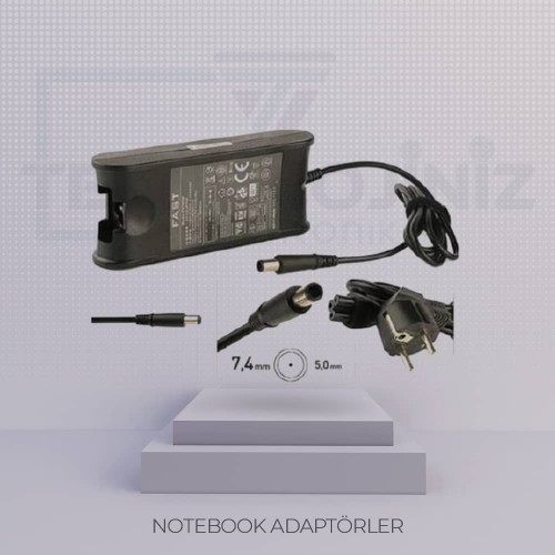C104 - 19,5V 4,62A LAPTOP (7,4x5,0) DELL 'İĞNE UÇ'
