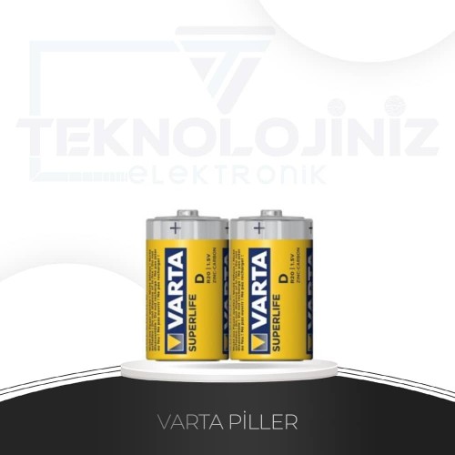 MT-V0026 - 1,5V BÜYÜK BOY D-SIZE PİL